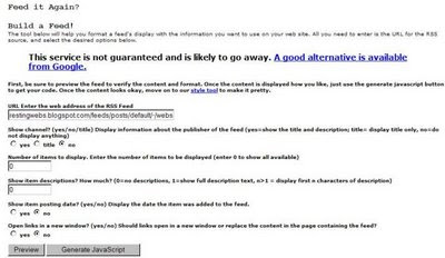 Feed2JS page, click to enlarge