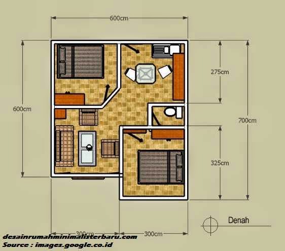 Contoh Gambar  Desain Rumah  Minimalis  type  36  UD AURELIA 