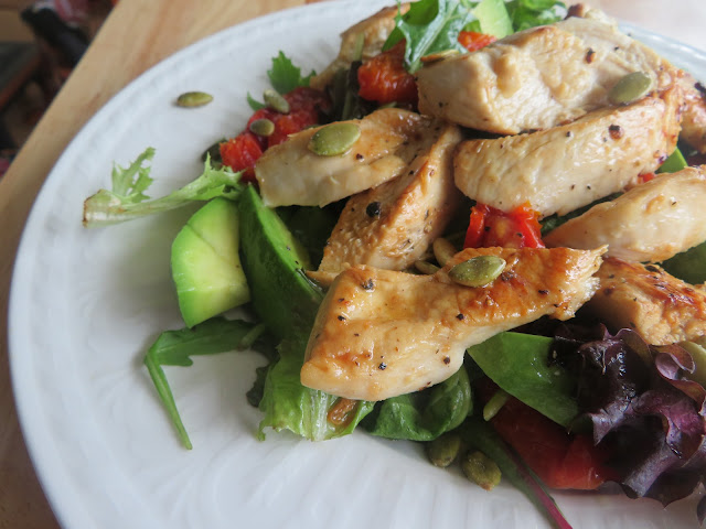 Chicken, Avocado & Tomato Salad