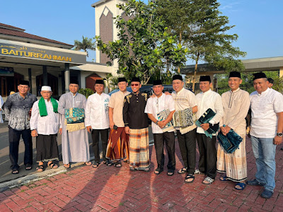 Polda Banten laksanakan Sholat Idul Fitri 1444 H Bersama di Masjid Baiturahman