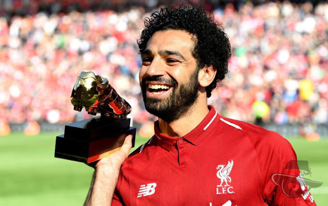 Sepatu Emas yang Sangat Spesial bagi Mohamed Salah