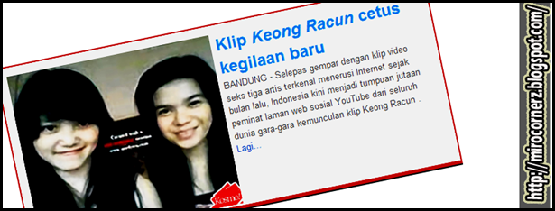 klip keong racun - Miro CornerZ