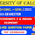 CU B.COM (Honours and General) Fourth Semester Microeconomics 2 & Indian Economy Question Paper With Solution 2022 | B.COM (Honours and General) Microeconomics 2 & Indian Economy 4th Semester Calcutta University Question Paper 2022