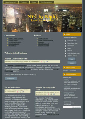 joomla 1.5 template two columns