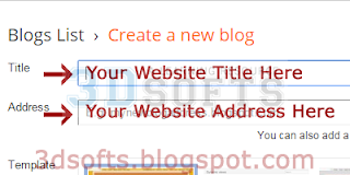 Free Website on Blogger tips