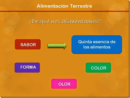 de que nos alimentamos