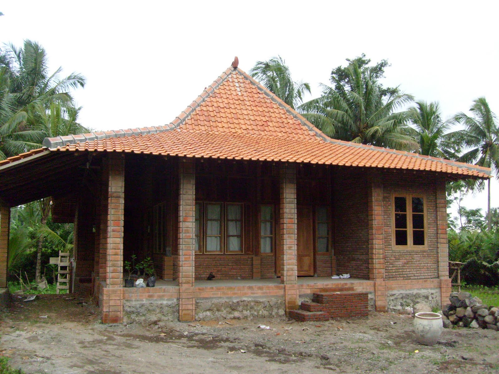 gambardesain3d Rumah  Jawa  Asri