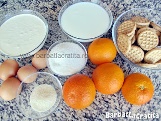 Tort de portocale ingrediente reteta