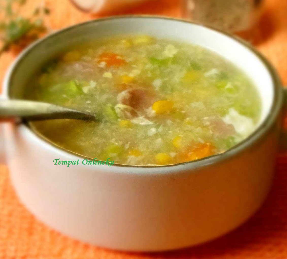 Resep Cara Membuat Sup Jagung Kental Corn Soup  Resep 