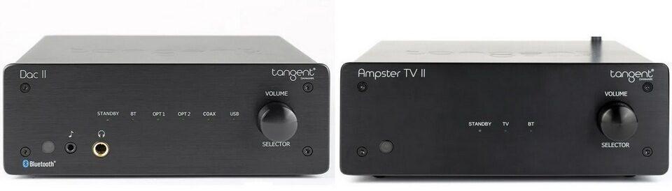 Tangent introduce new tv amplifier DAC II DAC and Ampster TV II