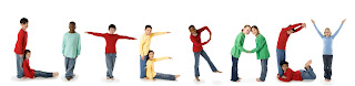 kids spell out literacy