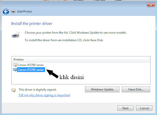 cara menginstal driver printer