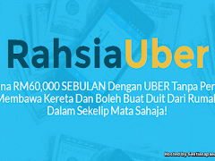 Rahsia Jana Wang Dengan UBER Tanpa Perlu Menjadi Pemandu!