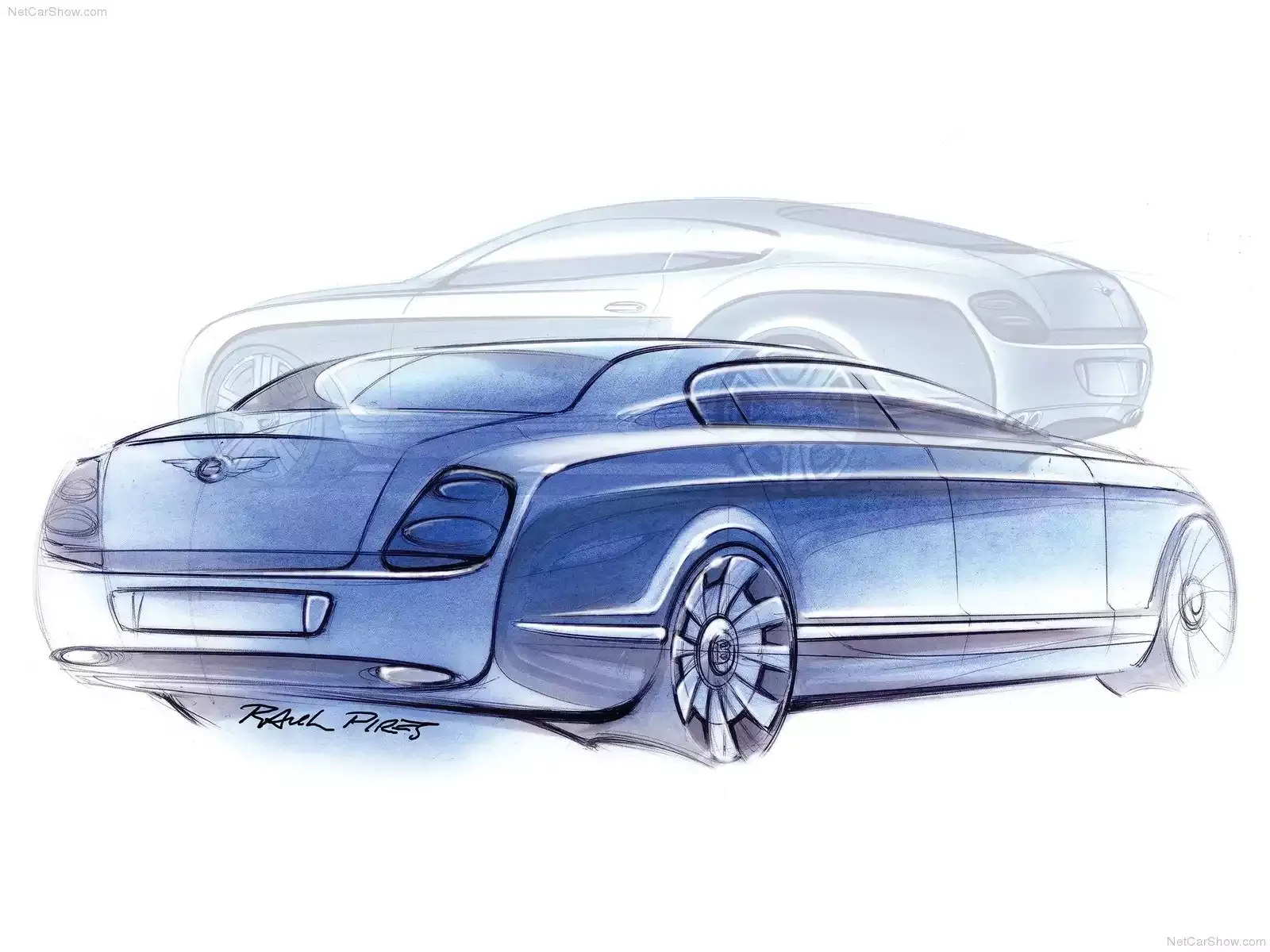 Hình ảnh xe ô tô Bentley Continental Flying Spur 2005 & nội ngoại thất