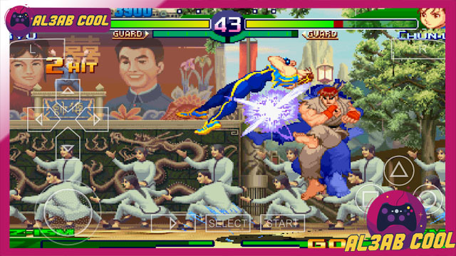 تنزيل لعبة قتال الشوارع Street Fighter Zero 3 psp  للاندرويد ppsspp