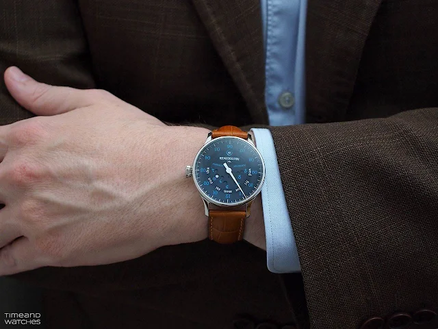 MeisterSinger Astroscope on the wrist