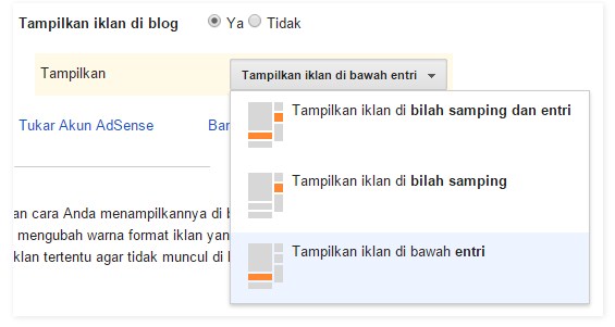 cara pasang unit iklan untuk blogspot 2017