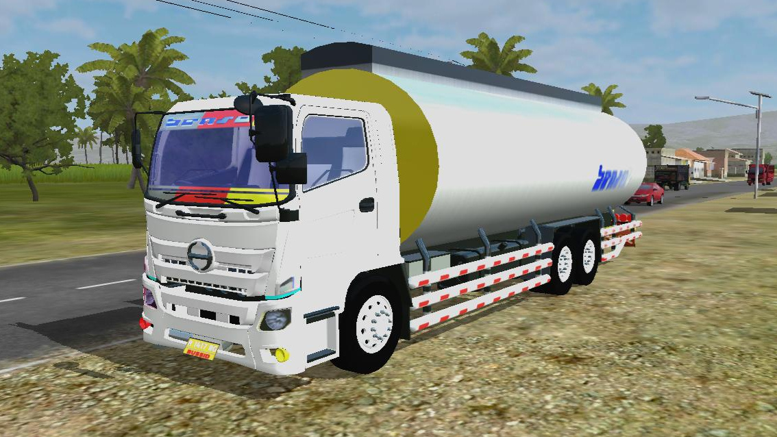 Mod Truck Hino 500NG TANGKI CPO Gudang Livery Skin Dan 