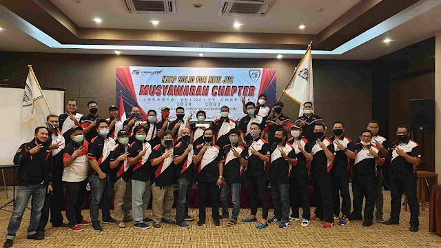 Jakarta Velozity Chapter (JVC) gelar pesta Demokrasi Musyawarah Chapter dengan adaptasi New Normal