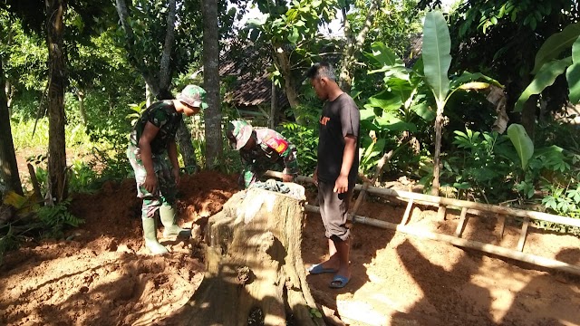 Satgas TMMD Reg 104 Tahun 2019 Melanjutkan Kegiatan Jambanisasi