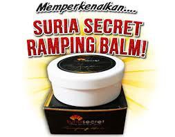 Cikgu Langsing: Suria Secret Ramping Balm