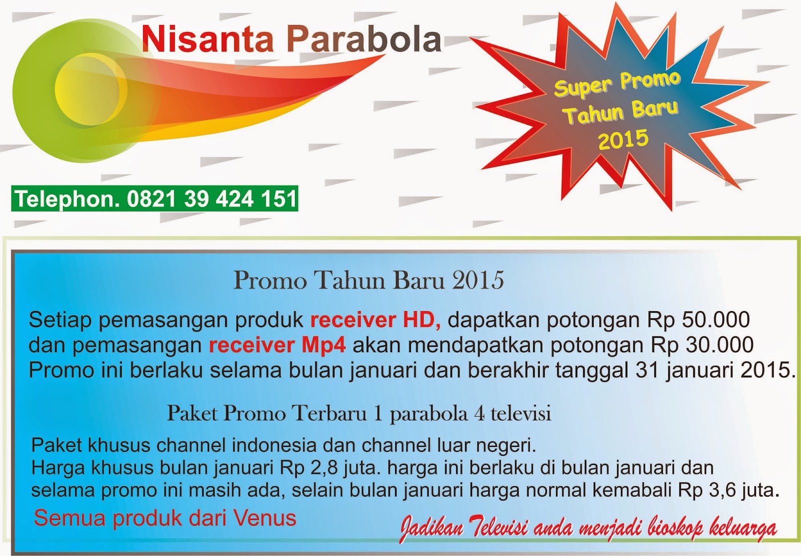 Super Promo Tahun Baru 2015