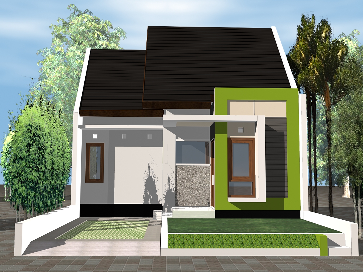 Desain Rumah Minimalis Satu Lantai