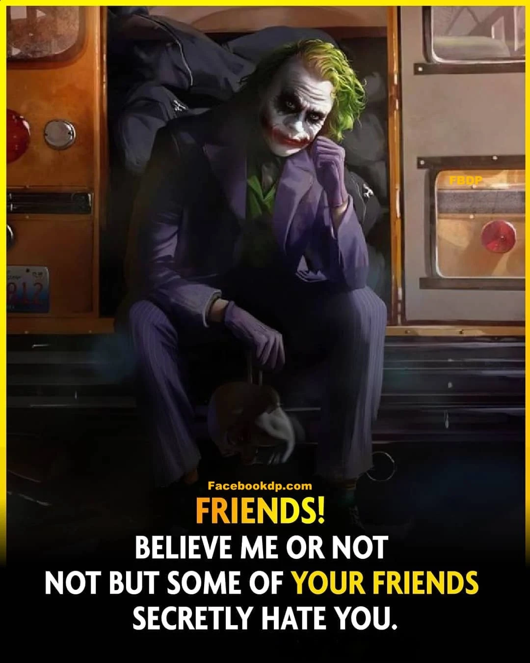 Joker Attitude Quotes and Status