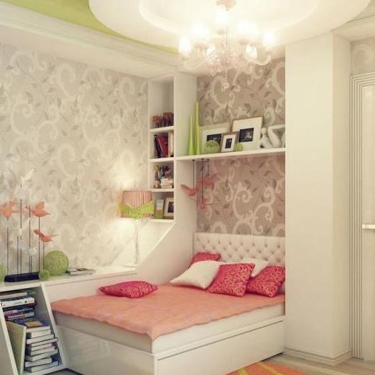 18 Small Bedroom Design Ideas For Teenagers-16  Best Girls Room  Small,Bedroom,Design,Ideas,For,Teenagers