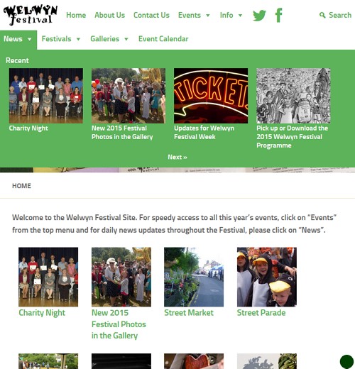 www.welwynfestivalgroup.org.uk website design