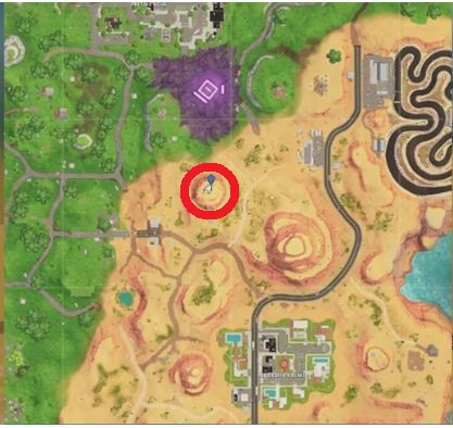 paradise palms fortnite shooting gallery location - where is the shooting gallery in fortnite east of paradise palms