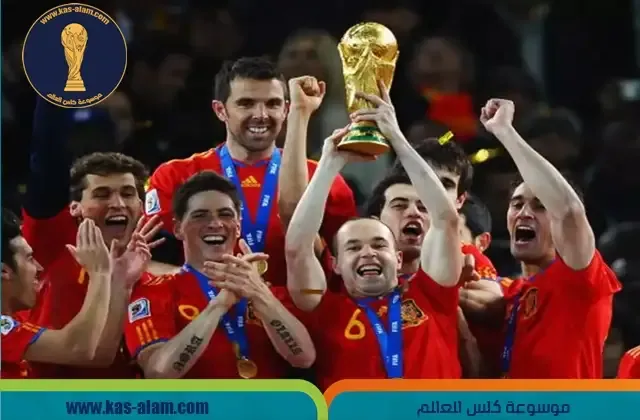 اسبانيا تحقق كاس العالم 2010 للمرة الاولى في تاريخها