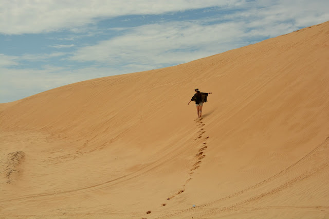 Песчаные дюны Муйне White Sand Dunes