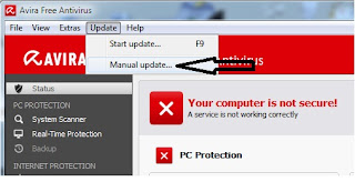 Update Offline Avira Free 2013