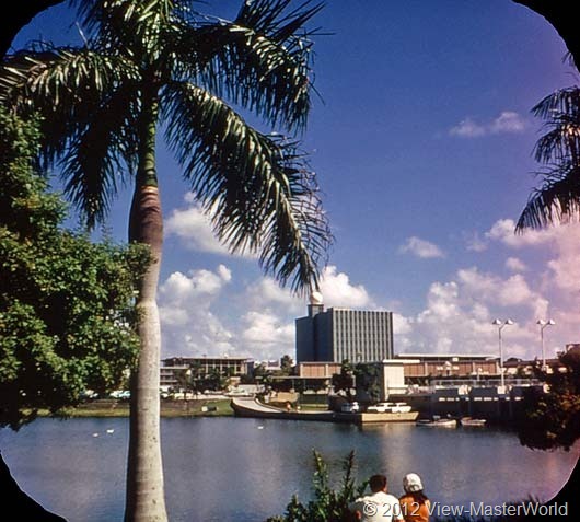 View-Master Miami and Miami Beach (A963), Scene 11: University of Miami