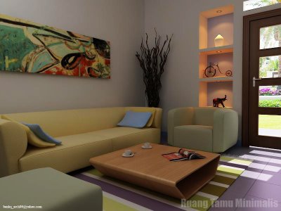 Gambar Desain Ruang Dapur on Itulah Artikel Desain Interior Ruang Tamu Kecil Minimalis Modern Dan