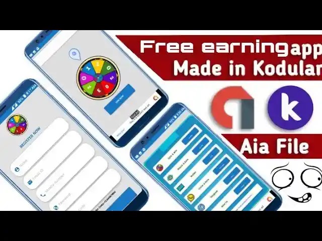 Spin earning app free aia file kodular new version kodular 2021