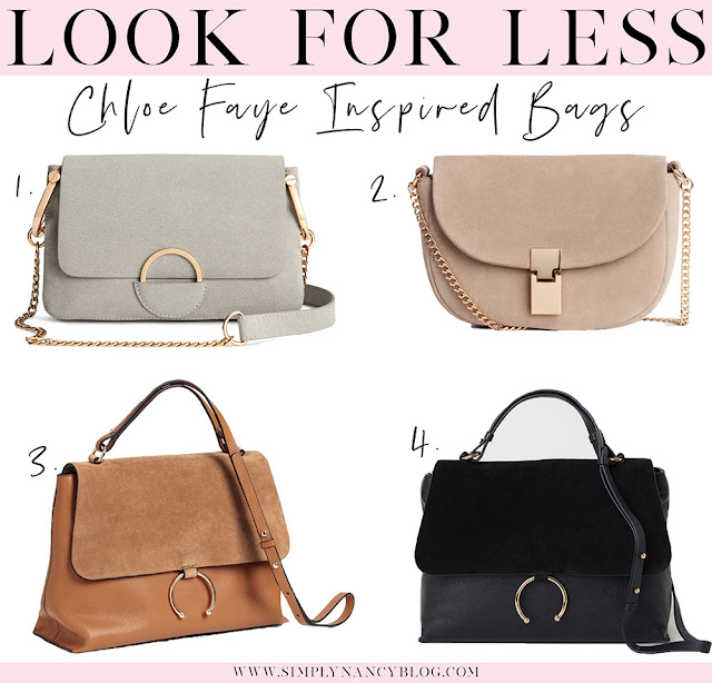 chloe faye inspired bags, look for less, save vs splurge, desinger dupes under $100