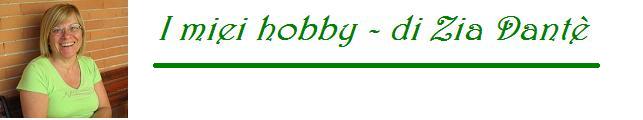 I miei hobby - di zia Dantè