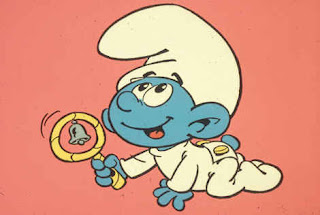 Baby Smurf Matching Game