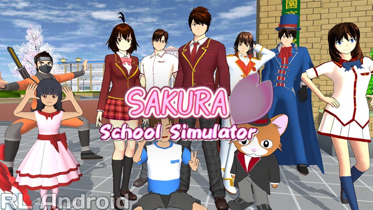 sakura school simulator apk mod dinheiro infinito