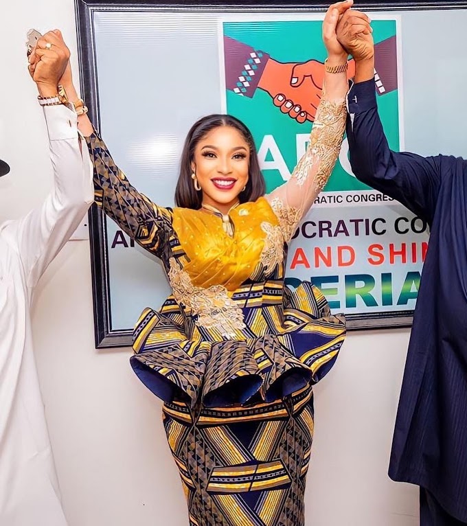  We choose Tonto Dike as a running-mate in Rivers State to encourage women particularly the “younger ones” to go into politics