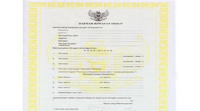 Cara Membuat Daftar Riwayat Hidup Untuk Melamar Pekerjaan