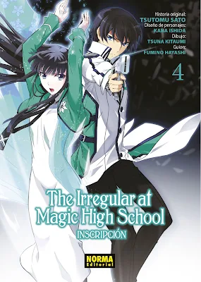 Reseña de The Irregular at Magic High School (Mahouka) vols. 3 y 4  Tsutomu Sato, Norma Editorial.