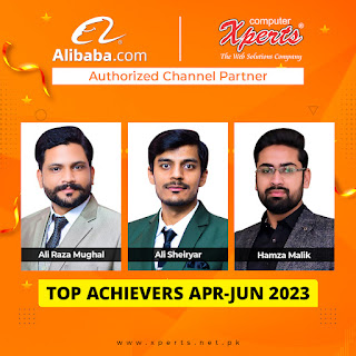 Congratulations to Mr. Ali Raza, Mr. Ali Shehriyar, and Mr. Hamza Malik for their exceptional contributions to Alibaba.com account sales