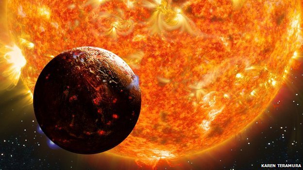 Kepler 78B arde todo el tiempo