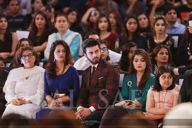 Fawad With Wife Spotted at The Launch of Samsung #PLBW2015 