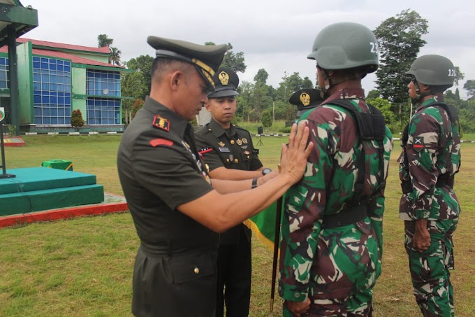 Danrindam XVIII/Kasuari Buka Pendidikan Pertama Tamtama TNI AD Gel II OV dan Otsus