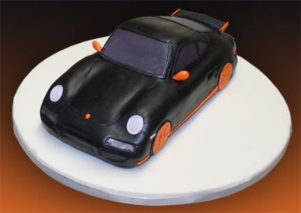 Sport Cars on Porsche Sports Car Birthday Cake   Kathy Dvorski Cakes