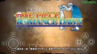 Download Gratis One Piece Romance Dawn Apk ISO PPSSPP For Android Terbaru 2016